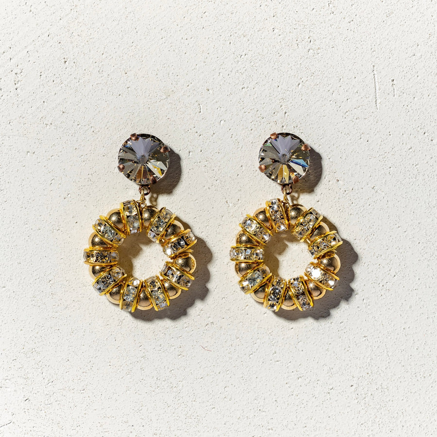 LOVE CHAIN - Orecchini catena oro