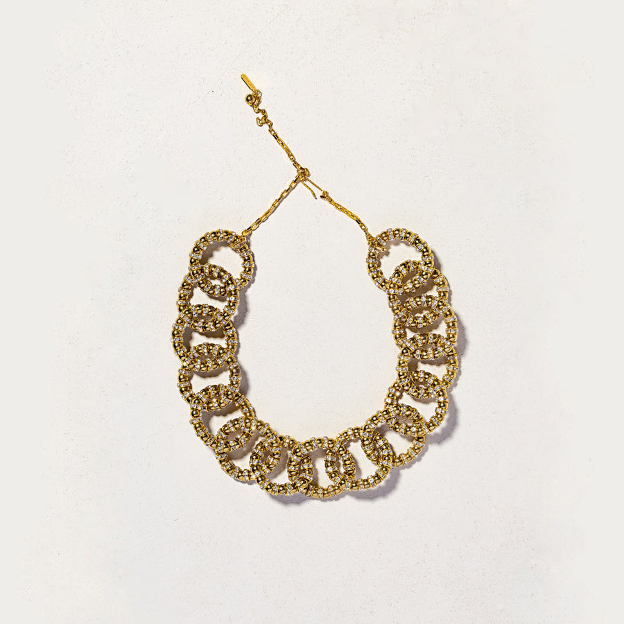 LOVE CHAIN - Collana catena in oro