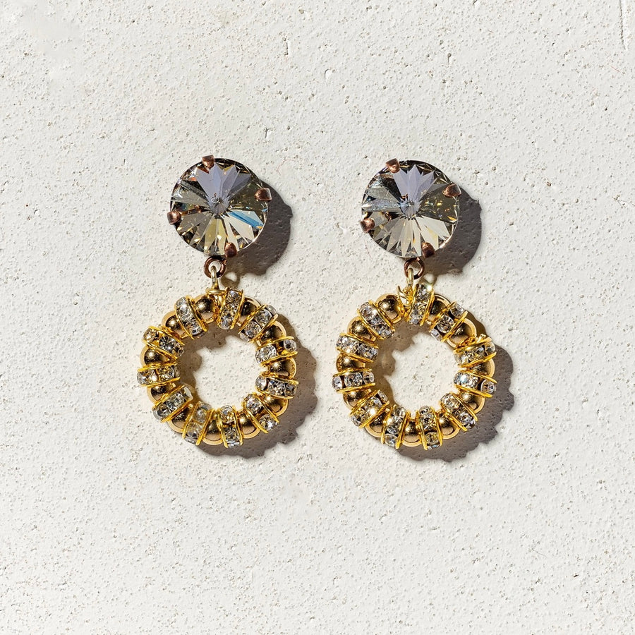 LOVE CHAIN - Orecchini catena oro