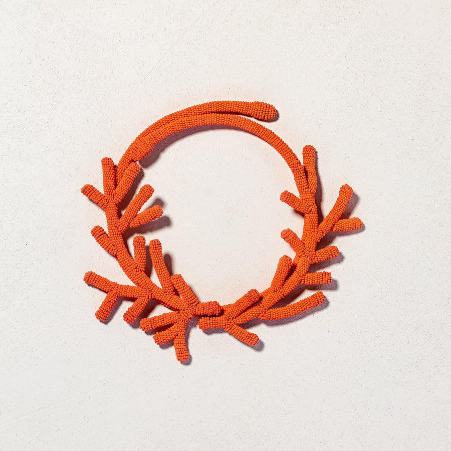 CORAL - Collana ramage corallo