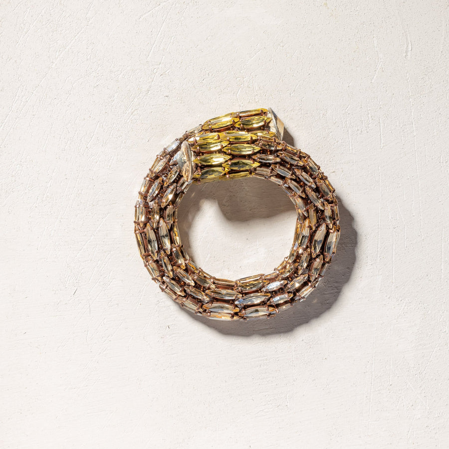 GENA SNAKE- Bracciale in pietre di cristallo