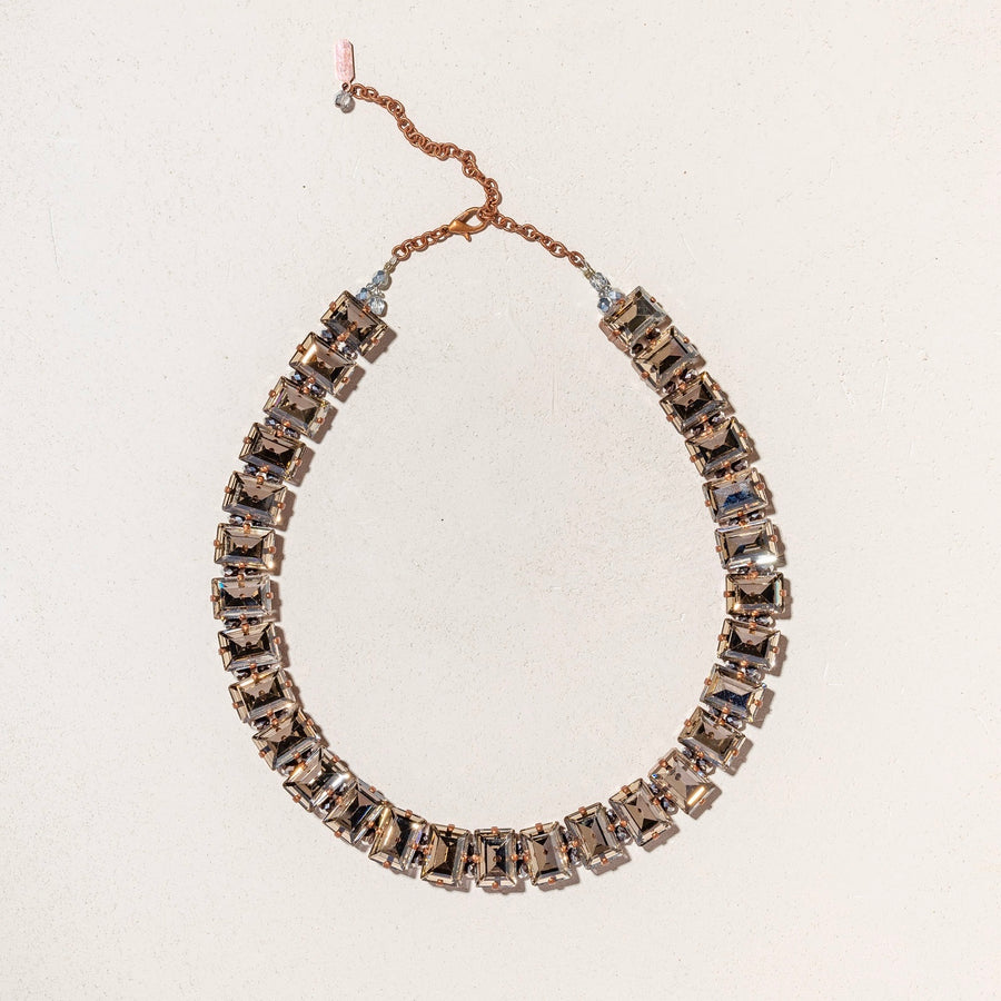 MODULO - Collana smocked quartz