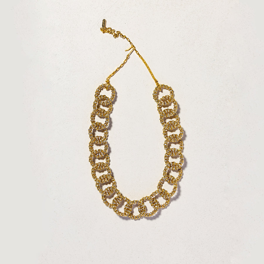 LOVE CHAIN - Collana catena oro