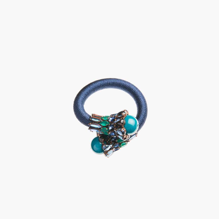 ARIEL - Blue snake bracelet