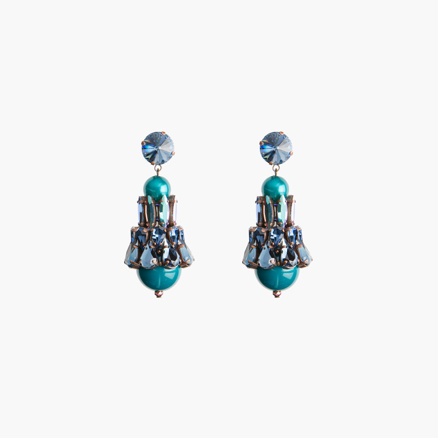 ARIEL - Blue earrings