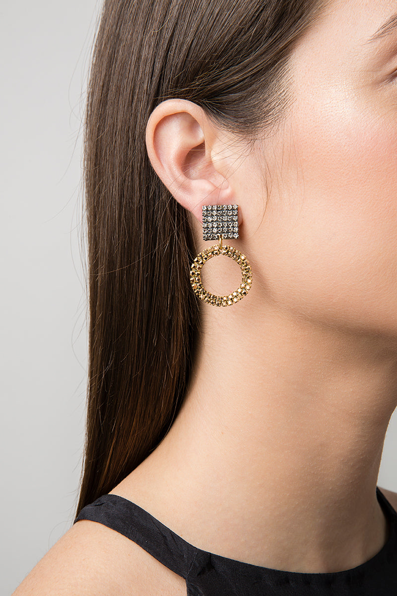 ARCA - Capri rose earrings