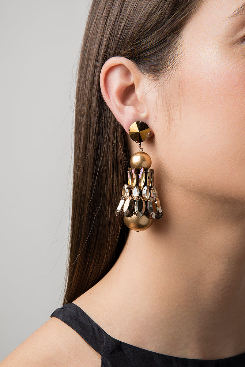 ARIEL - Gold earrings